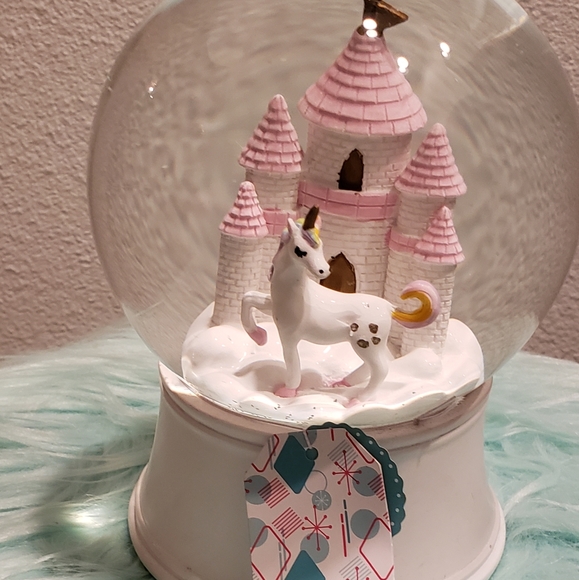 Unicorn water globe